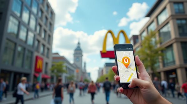 Géolocaliser un McDonald's à proximité pour déguster vos plats favoris