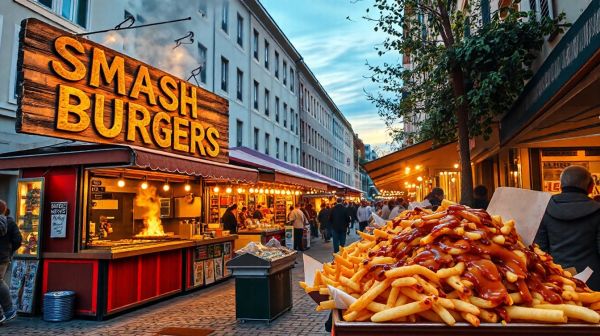 Top 5 recettes de smash burgers et poutines à Annecy